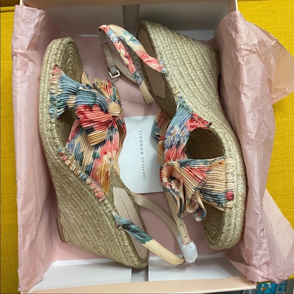 Loeffler randall charley espadrille wedges - Picture 5 of 6